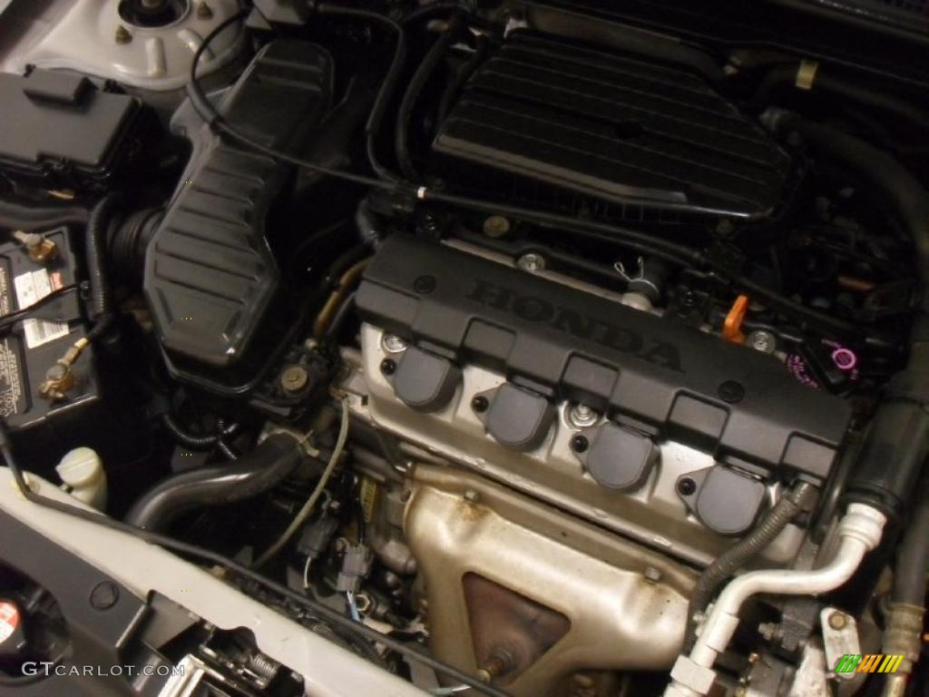 2001 Honda Civic LX Sedan 1.7L SOHC 16V 4 Cylinder Engine Photo #42763872