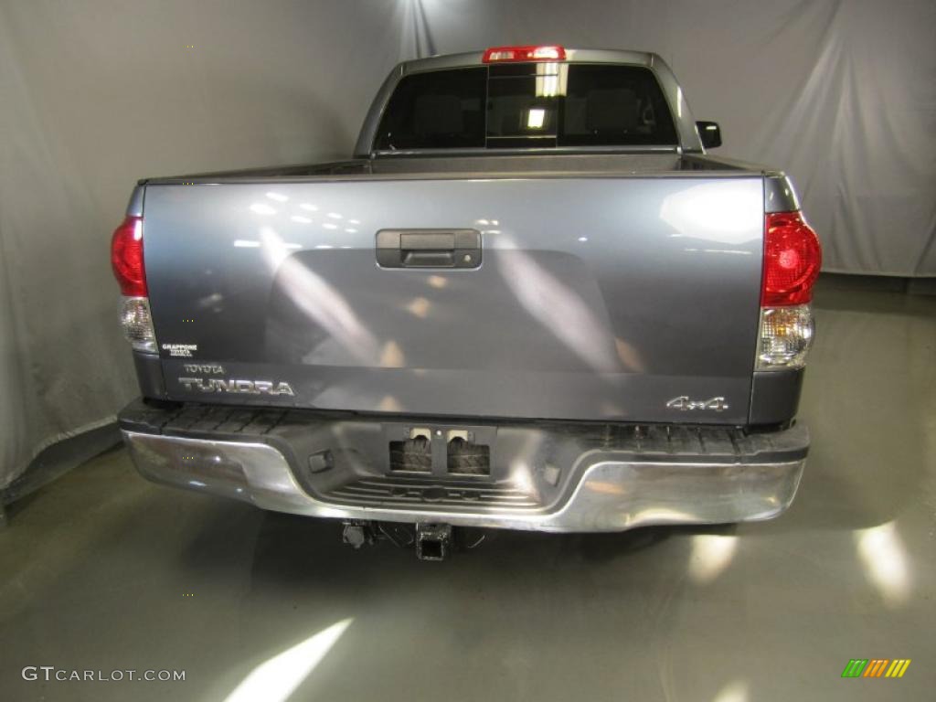 2008 Tundra SR5 TRD Double Cab 4x4 - Slate Gray Metallic / Graphite Gray photo #12