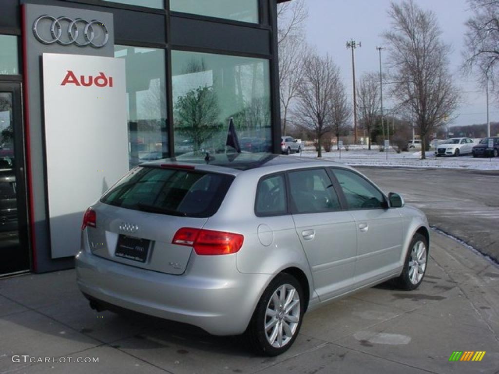 Ice Silver Metallic 2009 Audi A3 2.0T quattro Exterior Photo #42765552