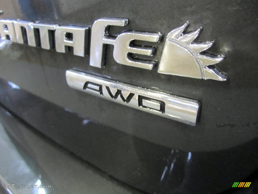 2010 Hyundai Santa Fe SE 4WD Marks and Logos Photo #42766084