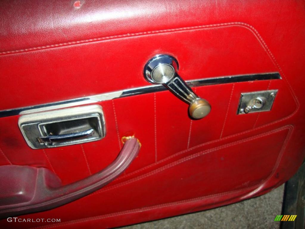 1979 Chevrolet Camaro Rally Sport Carmine Red Door Panel Photo #42766178