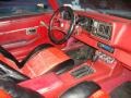 Carmine Red Interior Photo for 1979 Chevrolet Camaro #42766352