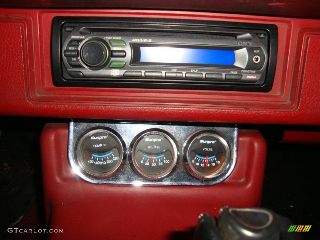 1979 Chevrolet Camaro Rally Sport Controls Photo #42766512