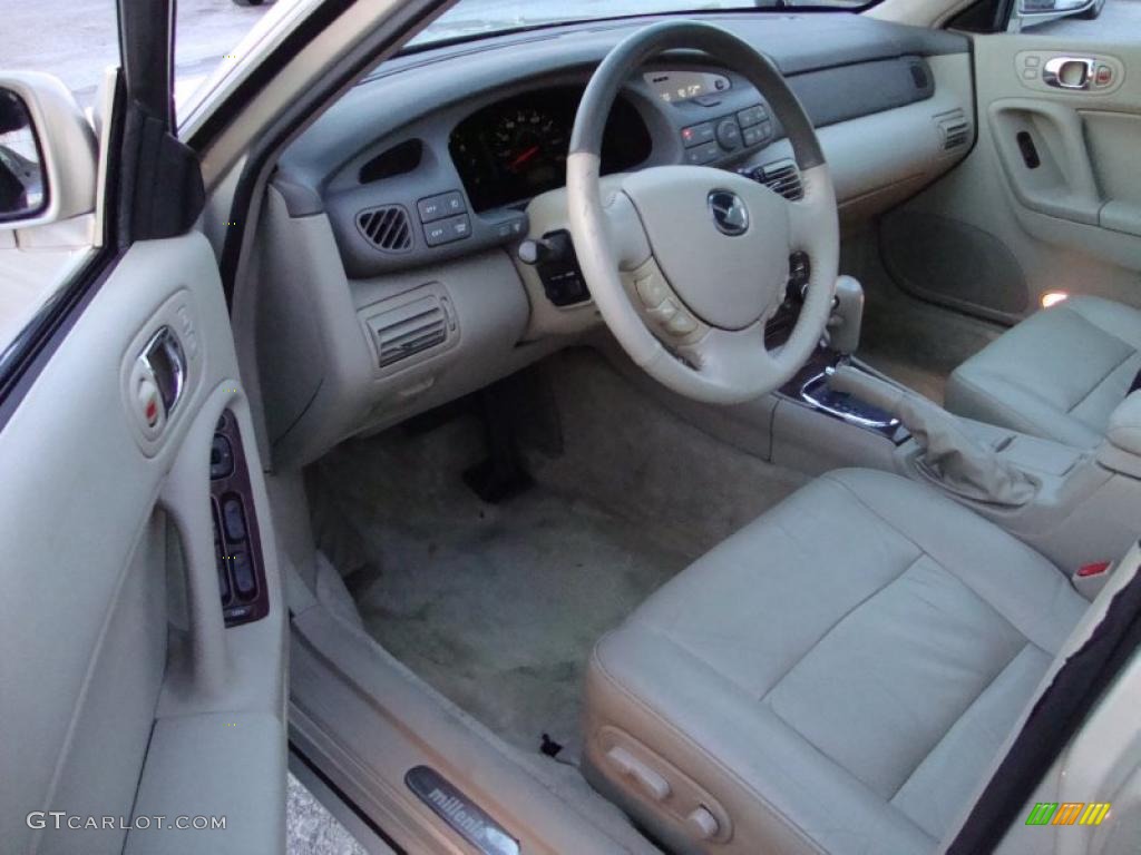 Beige Interior 2001 Mazda Millenia S Photo #42768544