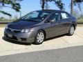 2009 Urban Titanium Metallic Honda Civic LX Sedan  photo #11