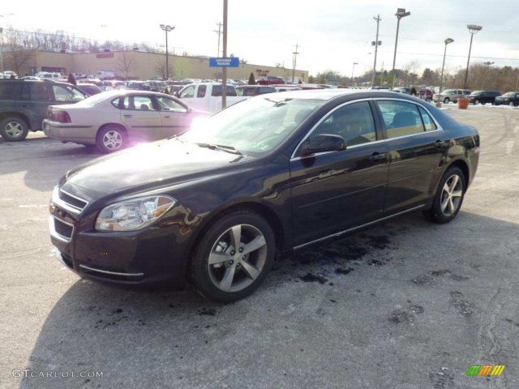 Black Granite Metallic 2011 Chevrolet Malibu LT Exterior Photo #42770409