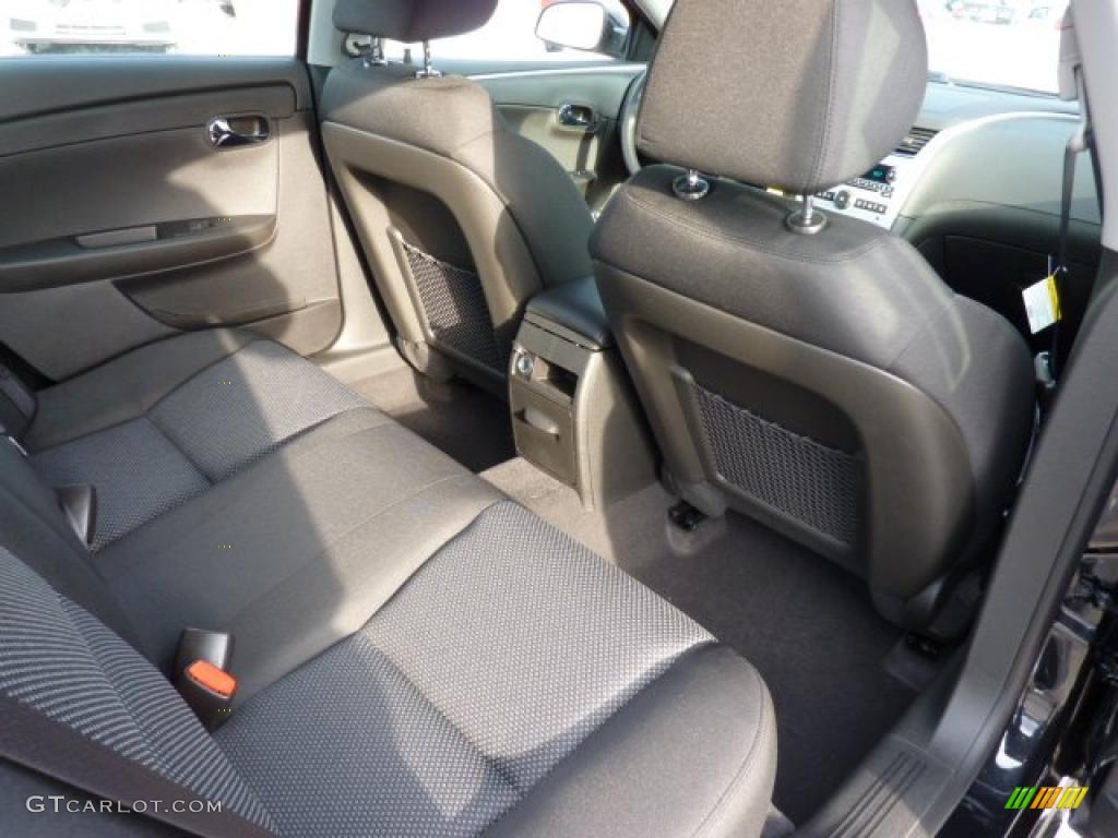 Ebony Interior 2011 Chevrolet Malibu LT Photo #42770509