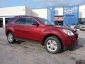 2011 Cardinal Red Metallic Chevrolet Equinox LT AWD  photo #1