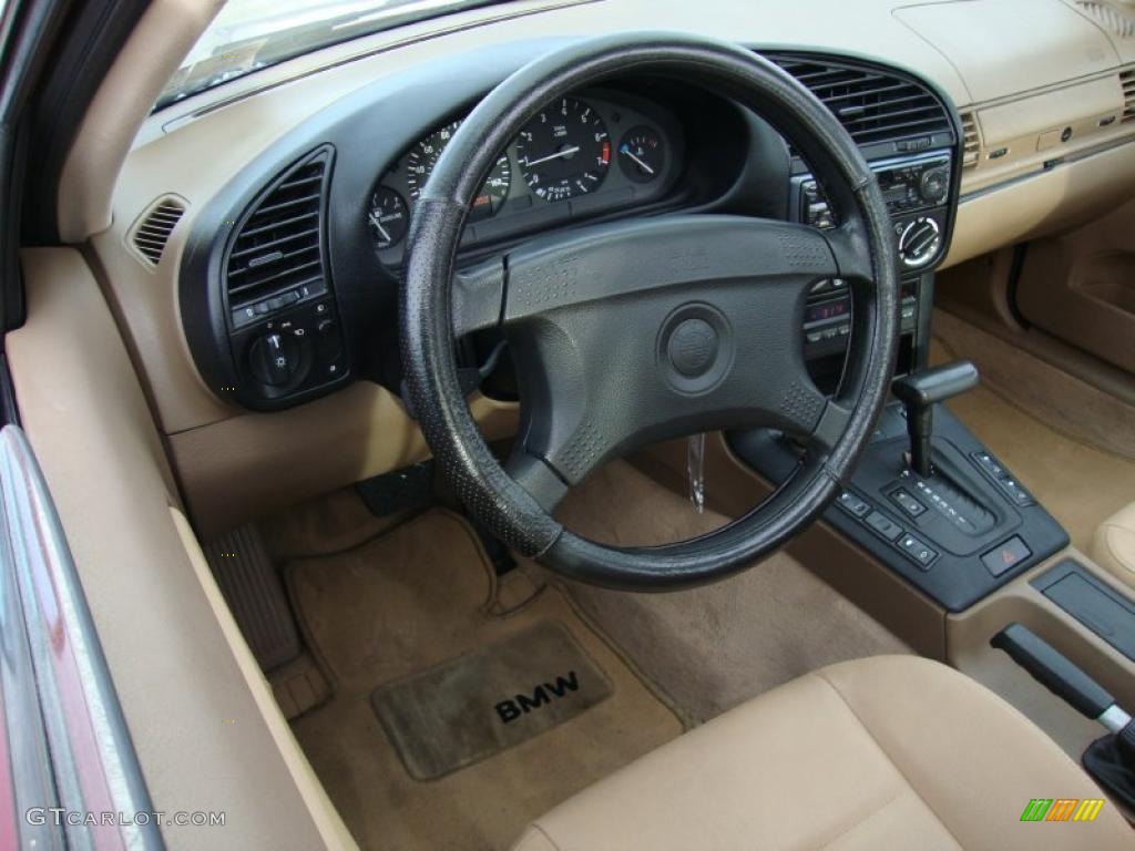 Beige Interior 1994 BMW 3 Series 318i Sedan Photo #42772721