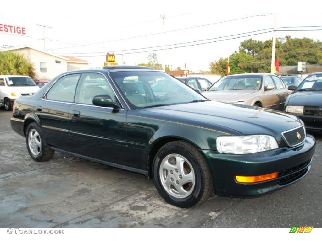 Juniper Green Pearl Metallic 1998 Acura TL 3.2 Exterior Photo #42772733