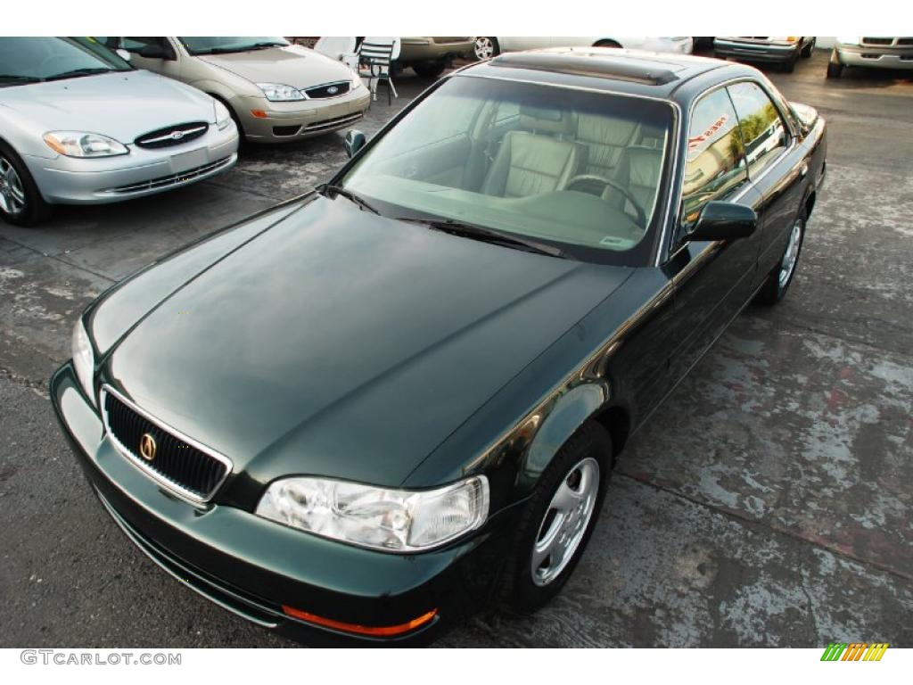 Juniper Green Pearl Metallic 1998 Acura TL 3.2 Exterior Photo #42772761