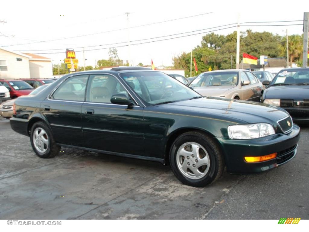 Juniper Green Pearl Metallic 1998 Acura TL 3.2 Exterior Photo #42772821