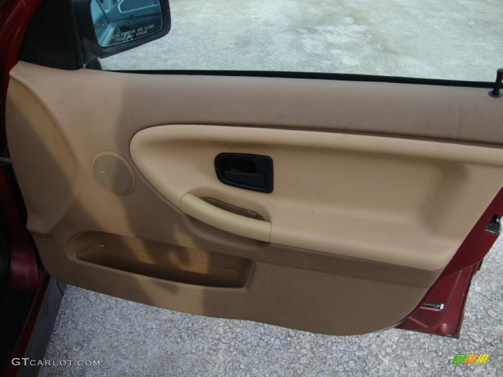 1994 BMW 3 Series 318i Sedan Beige Door Panel Photo #42772861