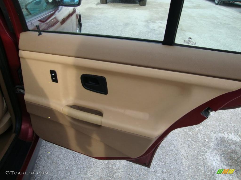 1994 BMW 3 Series 318i Sedan Beige Door Panel Photo #42772893