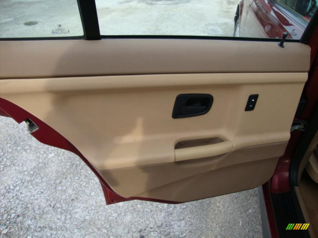 1994 BMW 3 Series 318i Sedan Beige Door Panel Photo #42772925