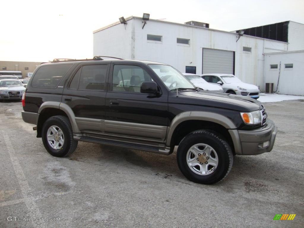 1999 4Runner Limited 4x4 - Black / Oak photo #6