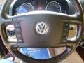 Pure Beige 2004 Volkswagen Touareg V8 Steering Wheel