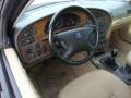 Sand Beige 2002 Saab 9-5 Linear Sedan Interior Color