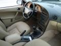 Sand Beige 2002 Saab 9-5 Linear Sedan Interior Color