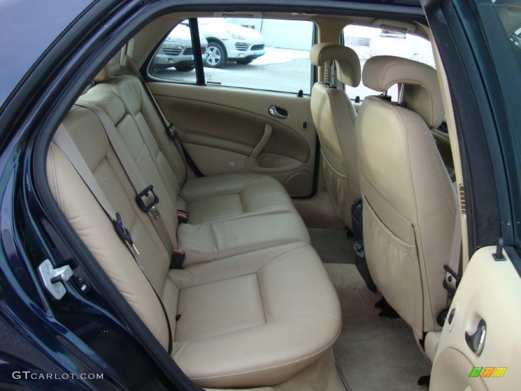 Sand Beige Interior 2002 Saab 9-5 Linear Sedan Photo #42774509