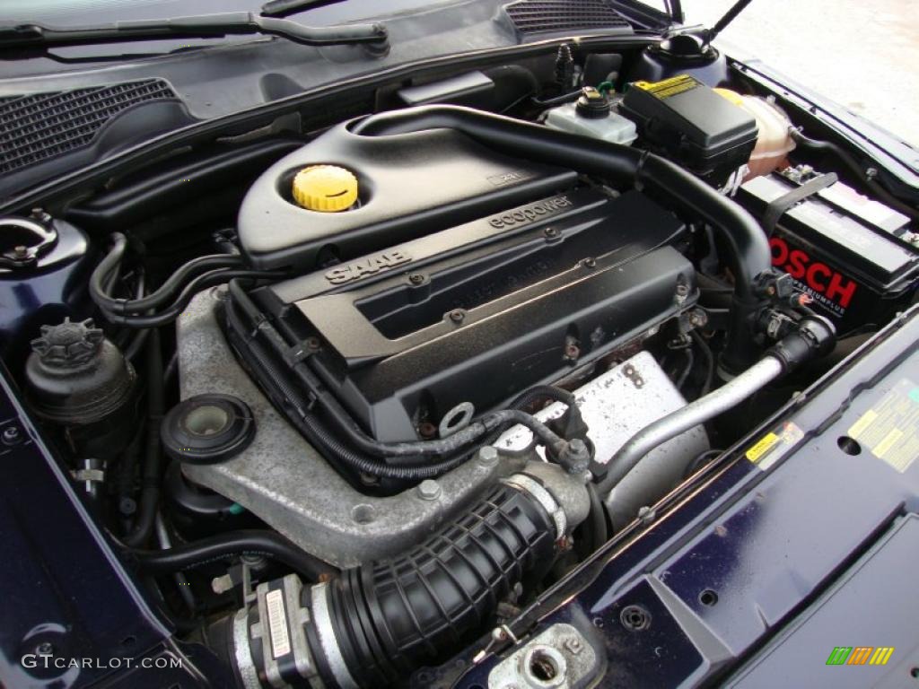 2002 Saab 9-5 Linear Sedan 2.3 Liter Turbocharged DOHC 16-Valve 4 Cylinder Engine Photo #42774689