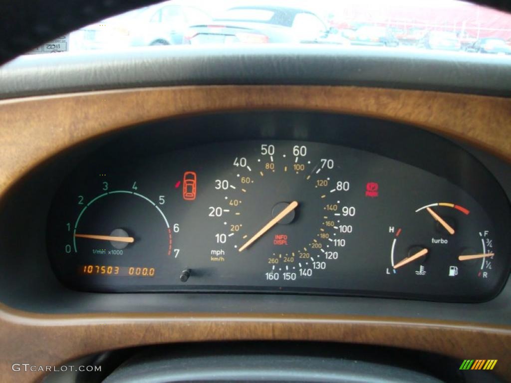2002 Saab 9-5 Linear Sedan Gauges Photo #42774869