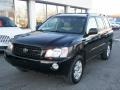 Black 2002 Toyota Highlander Limited 4WD
