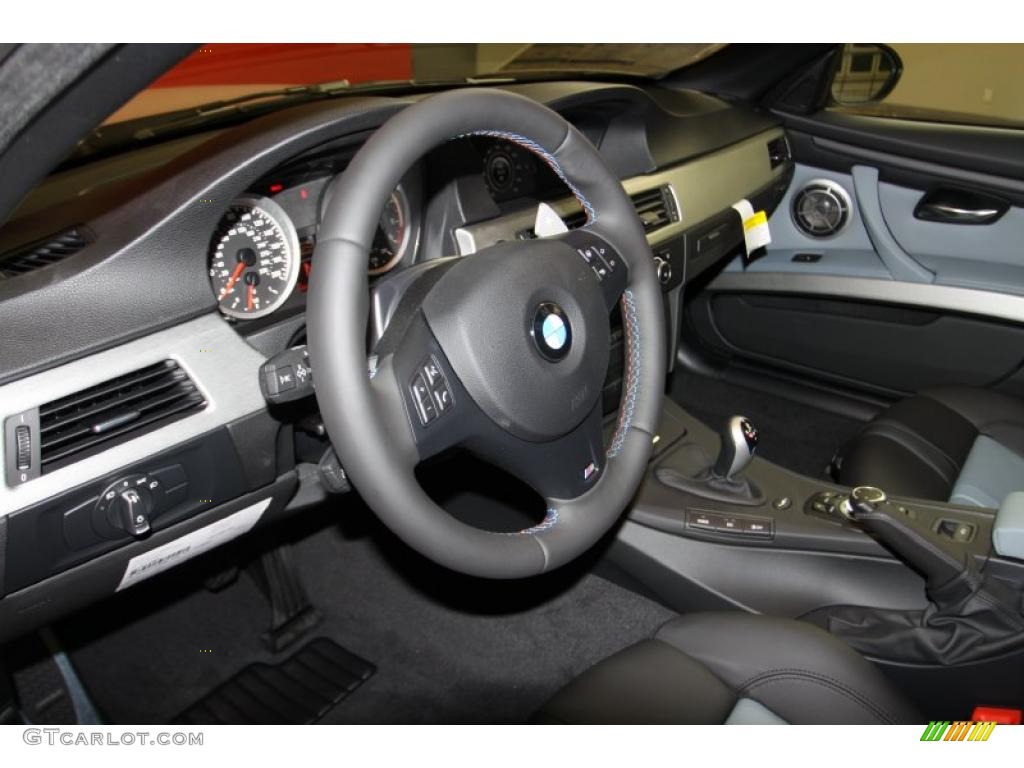 2011 BMW M3 Convertible Palladium Silver/Black Steering Wheel Photo #42776053