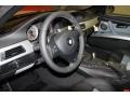 Palladium Silver/Black 2011 BMW M3 Convertible Steering Wheel