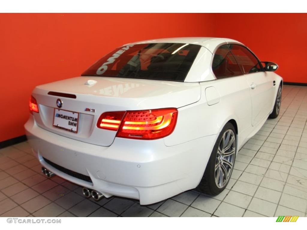 Mineral White Metallic 2011 BMW M3 Convertible Exterior Photo #42776145