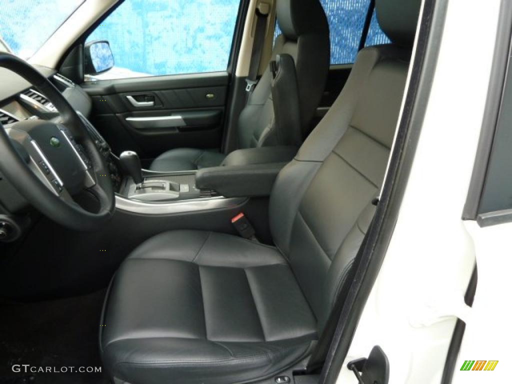 Ebony/Ebony Interior 2009 Land Rover Range Rover Sport HSE Photo #42777505