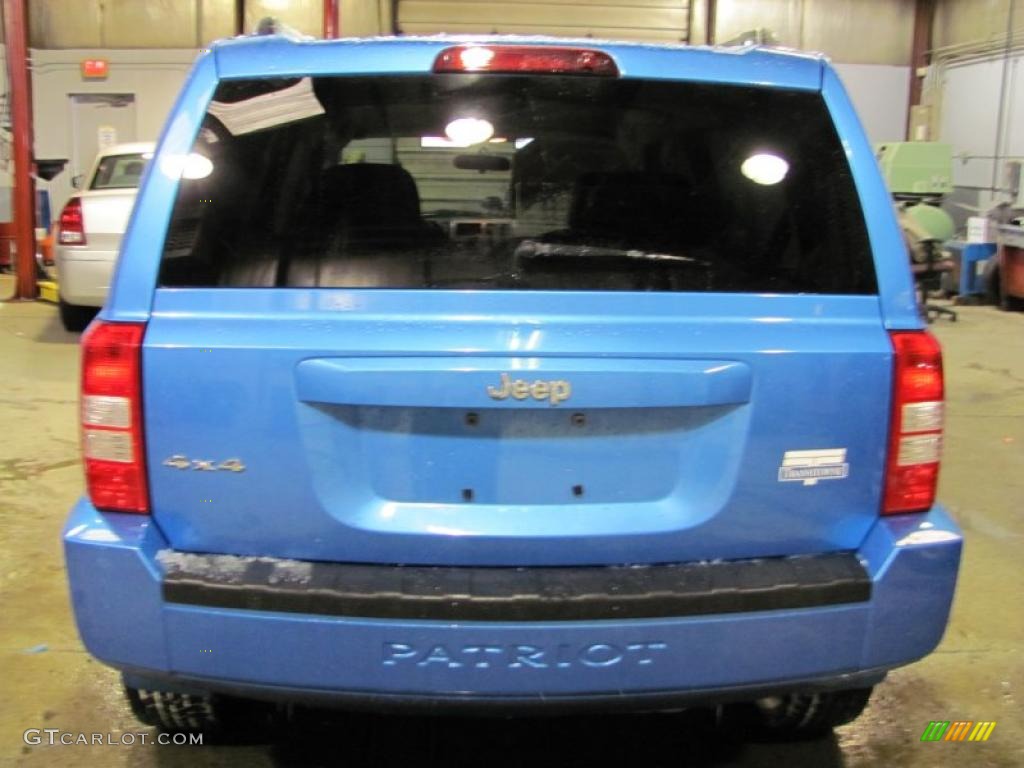 2008 Patriot Sport 4x4 - Surf Blue Pearl / Dark Slate Gray photo #8