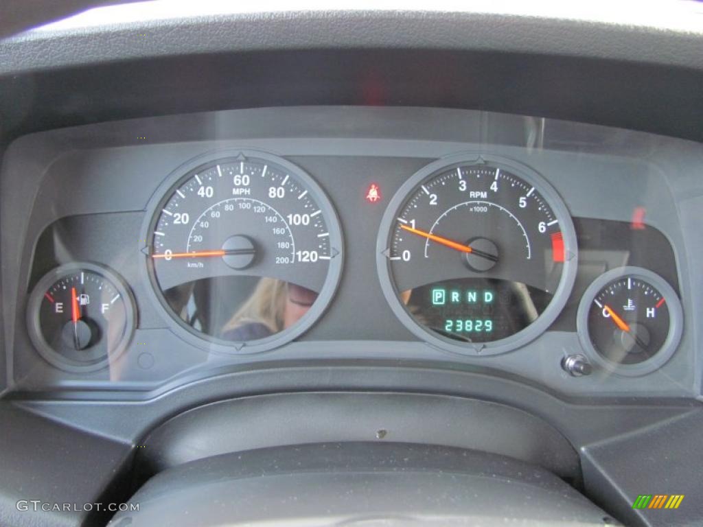2008 Patriot Sport 4x4 - Surf Blue Pearl / Dark Slate Gray photo #18