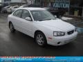 2002 Nordic White Hyundai Elantra GLS Sedan  photo #1