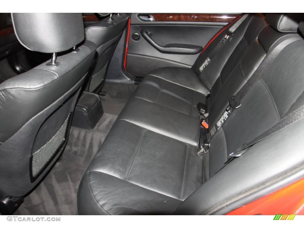 2005 3 Series 325i Sedan - Electric Red / Black photo #7