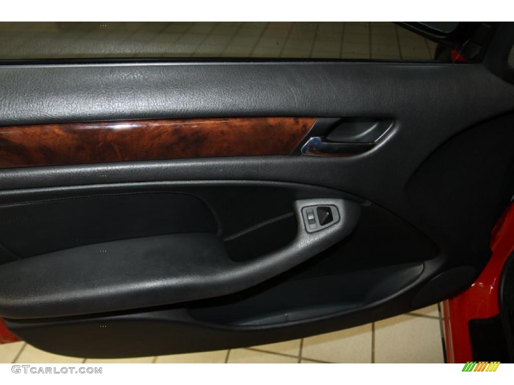 2005 3 Series 325i Sedan - Electric Red / Black photo #23
