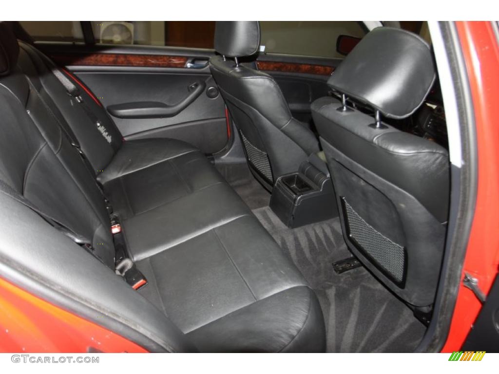 2005 3 Series 325i Sedan - Electric Red / Black photo #38