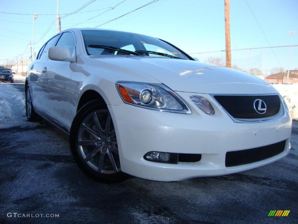 2006 GS 300 - Crystal White / Cashmere photo #2