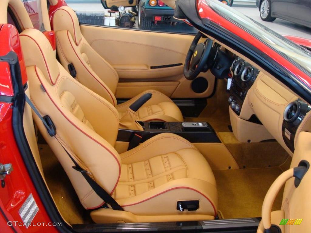 Beige Interior 2008 Ferrari F430 Spider F1 Photo #42784373