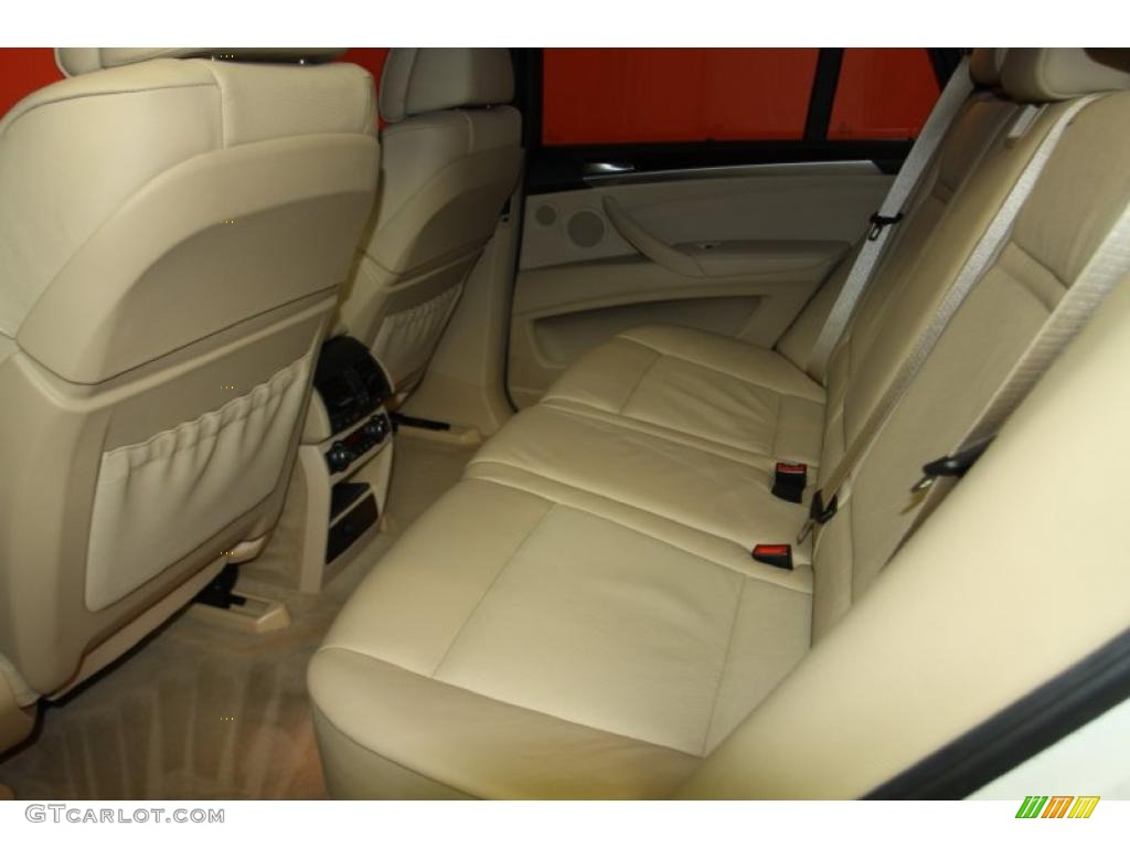 Sand Beige Interior 2010 BMW X5 xDrive48i Photo #42784385