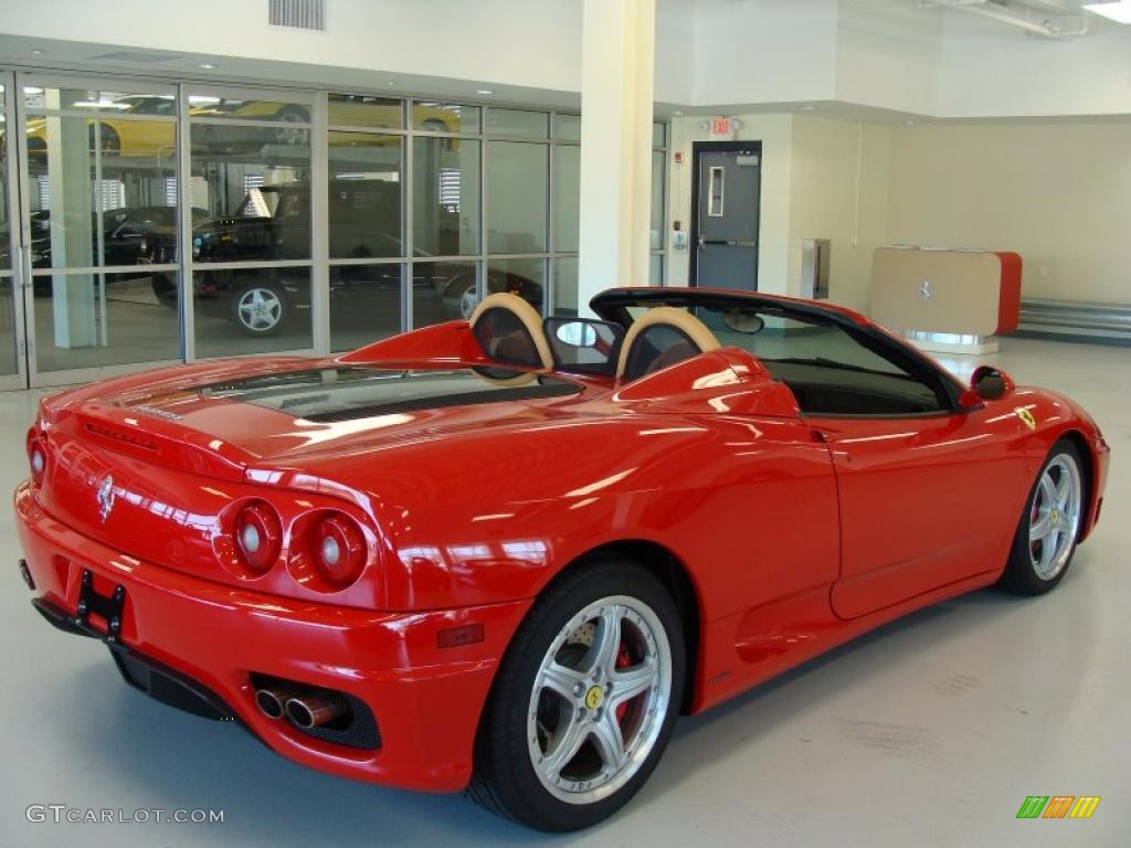Red 2003 Ferrari 360 Spider F1 Exterior Photo #42784585