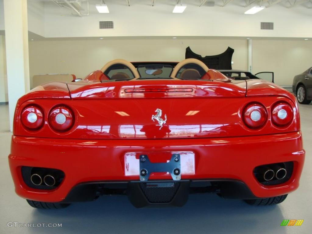 Red 2003 Ferrari 360 Spider F1 Exterior Photo #42784601