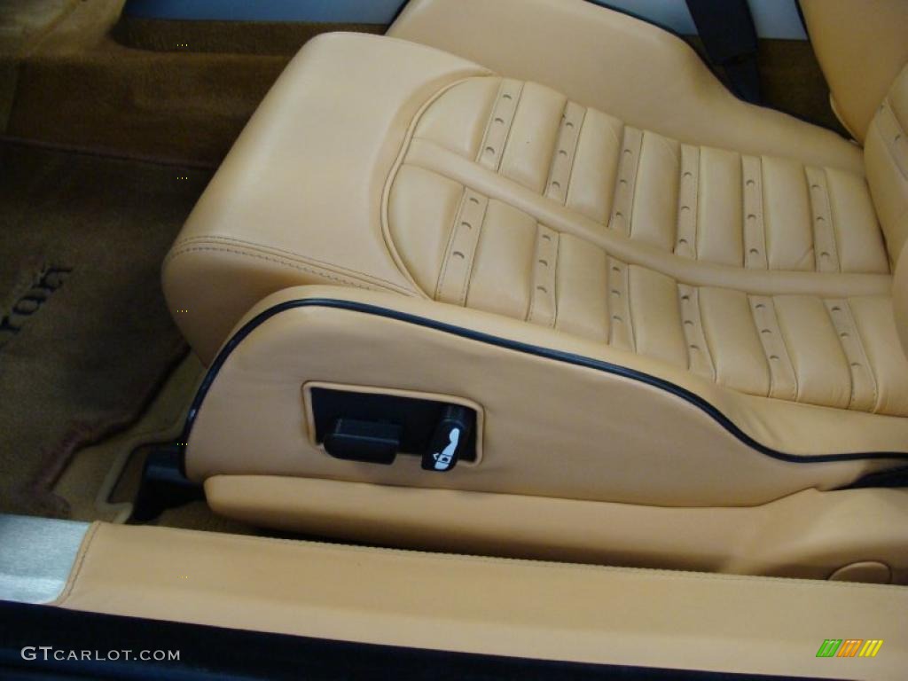 Beige Interior 2003 Ferrari 360 Spider F1 Photo #42784685