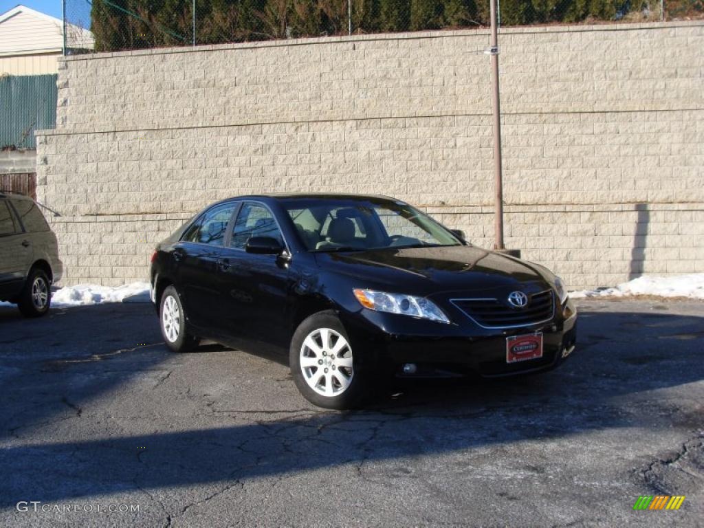 2008 Camry XLE - Black / Ash photo #1