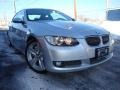 2007 Titanium Silver Metallic BMW 3 Series 335i Coupe  photo #2