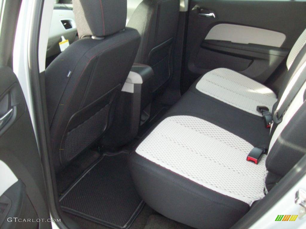 Light Titanium/Jet Black Interior 2011 Chevrolet Equinox LS AWD Photo #42787469