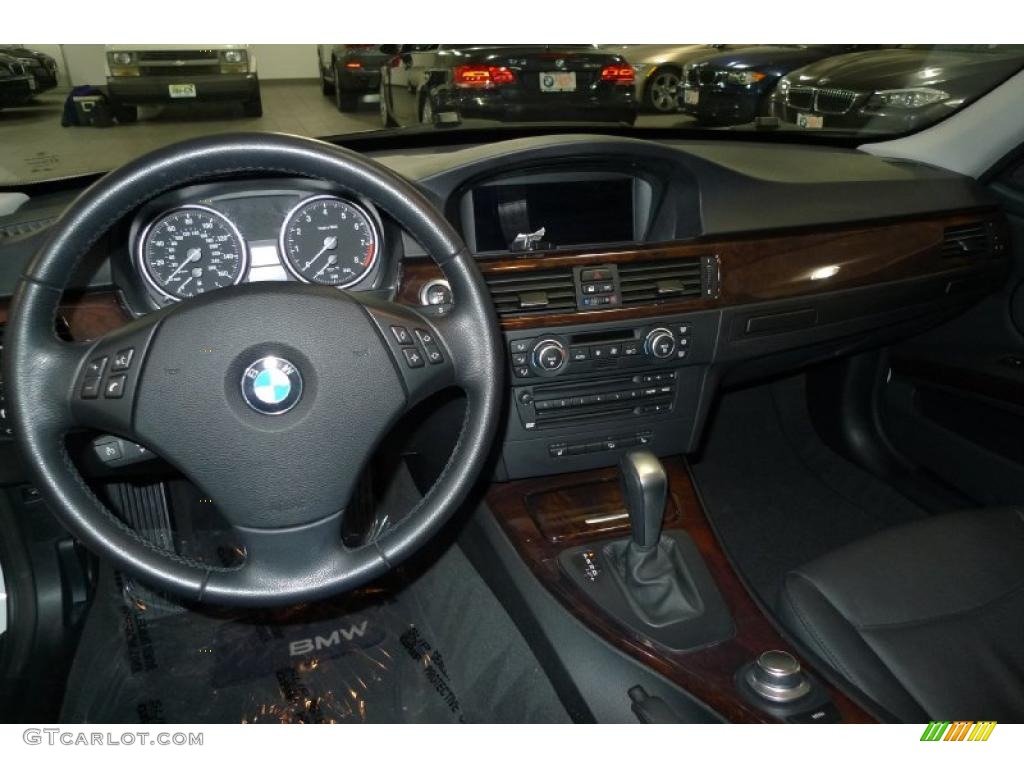 2008 3 Series 335xi Sedan - Alpine White / Black photo #7