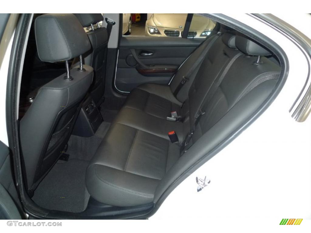 2008 3 Series 335xi Sedan - Alpine White / Black photo #25