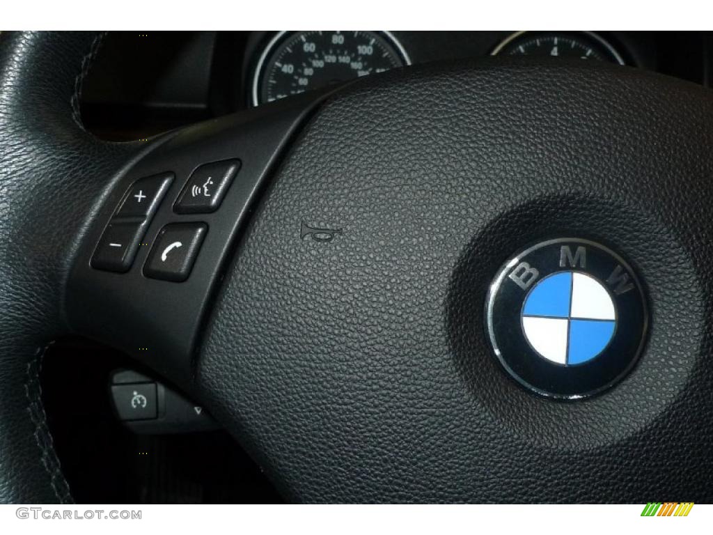 2008 3 Series 335xi Sedan - Alpine White / Black photo #34