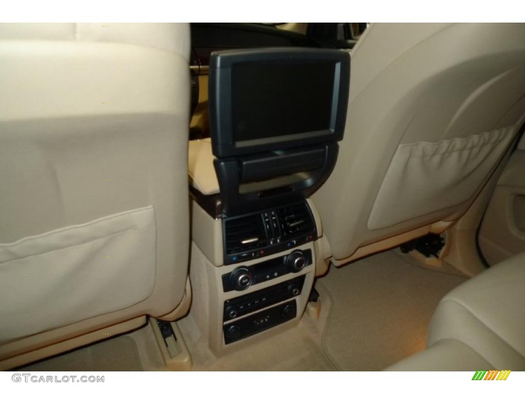 2008 X5 3.0si - Mineral Green Metallic / Sand Beige photo #9